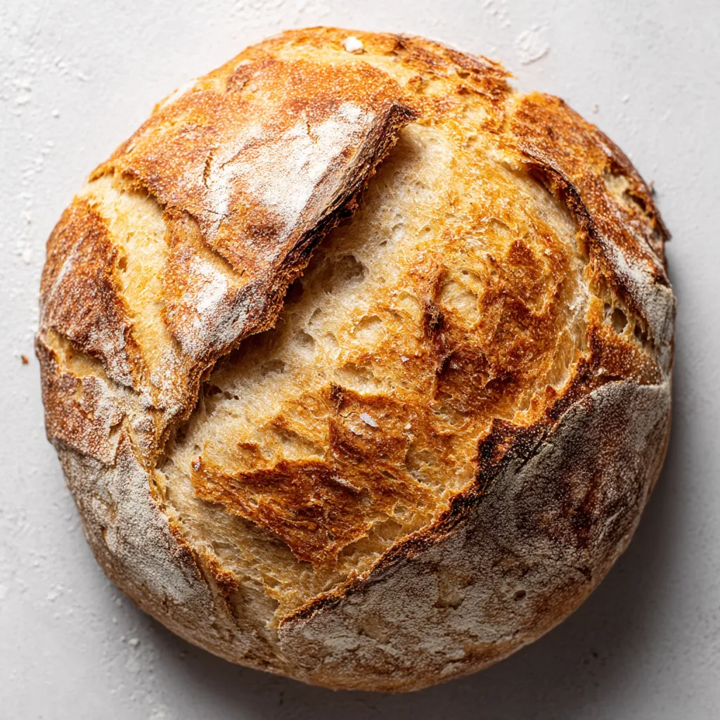 A slice of bread with a hole in it.