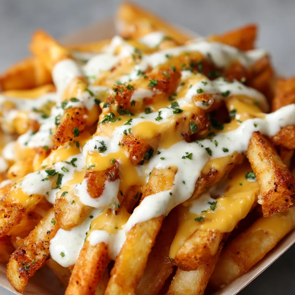 A plate of Louisiana Voodoo Fries.
