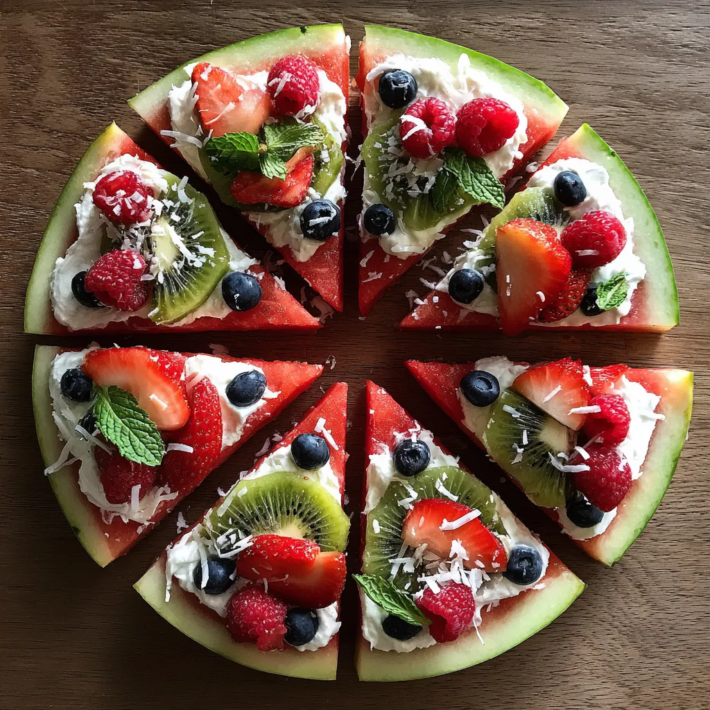 A slice of pizza with fruit toppings.