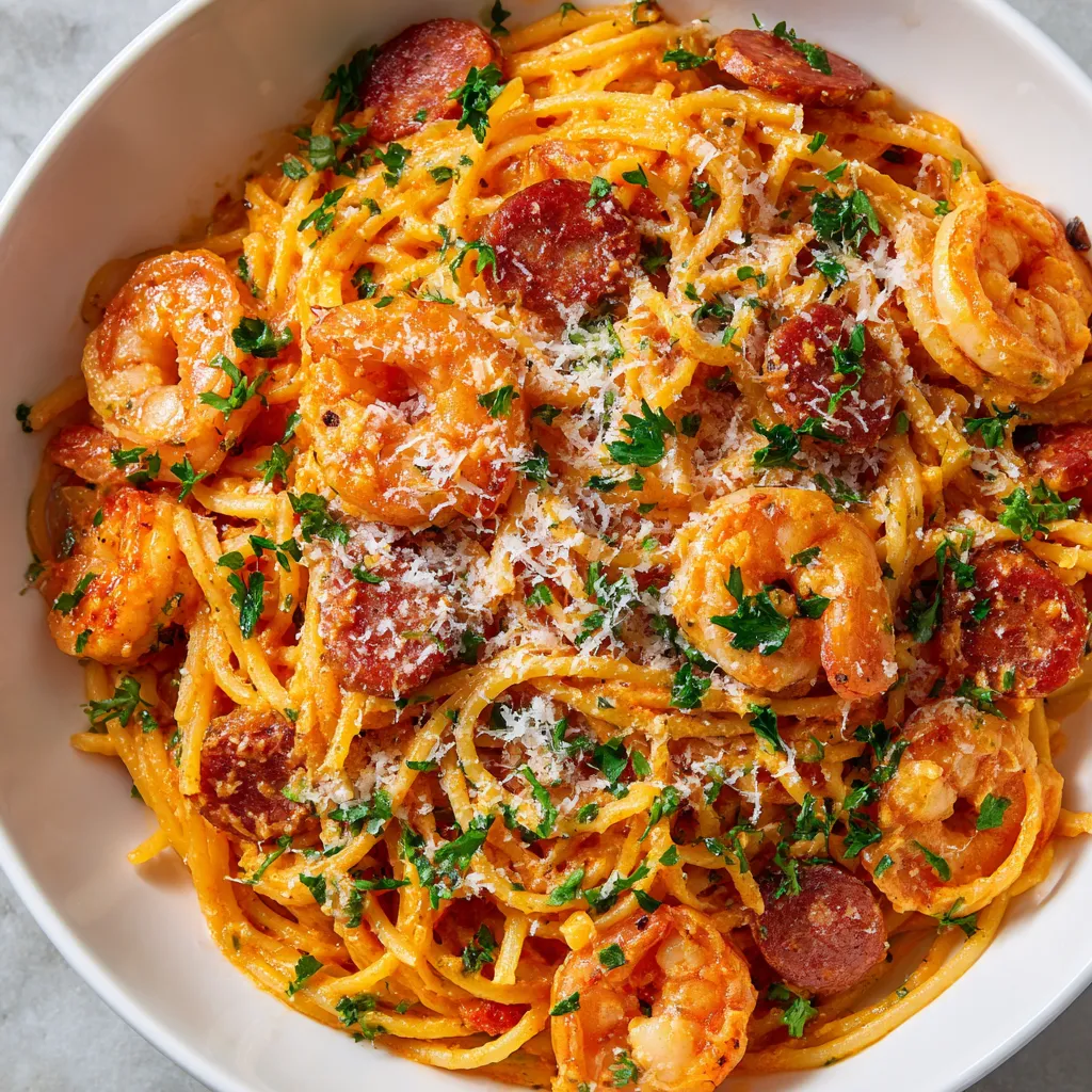 Une assiette de spaghetti avec des tomates, des oignons, des épinards et des bacon.