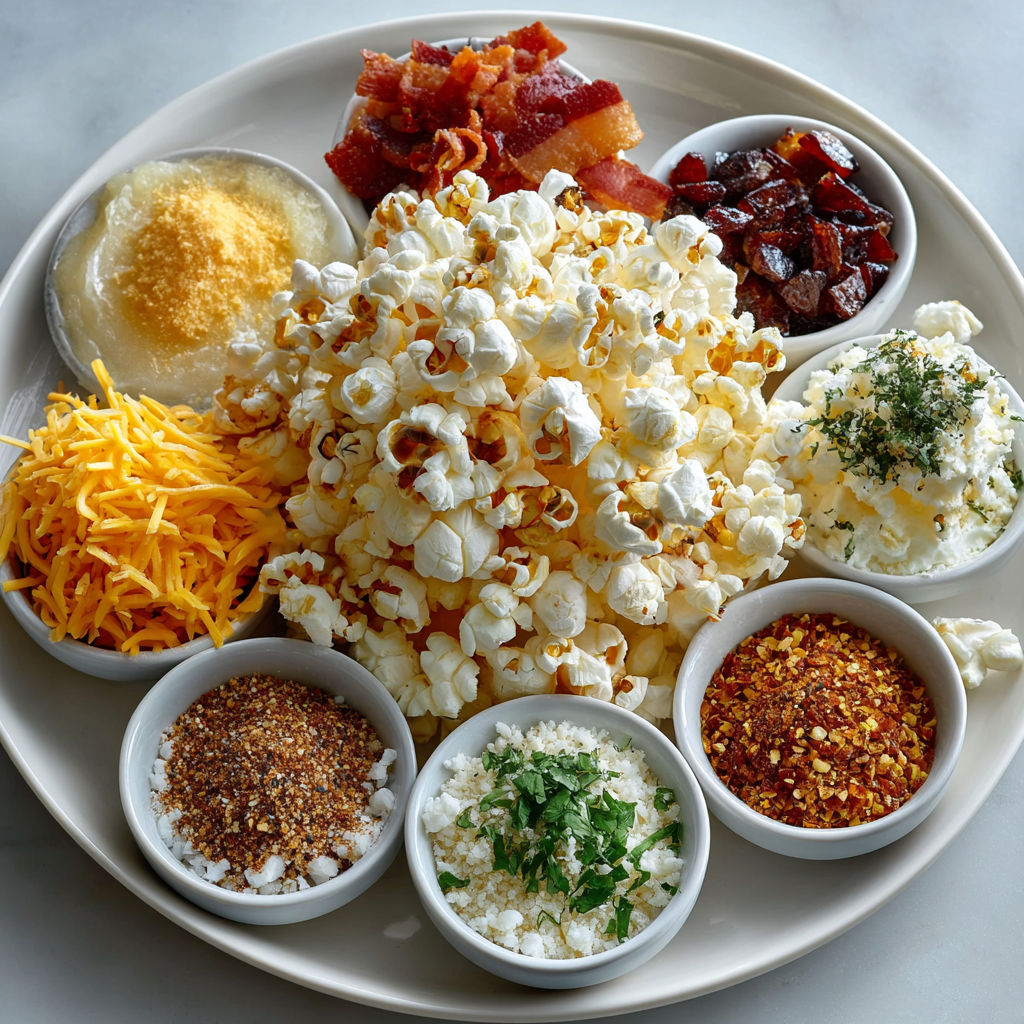 A plate of food with a variety of ingredients.