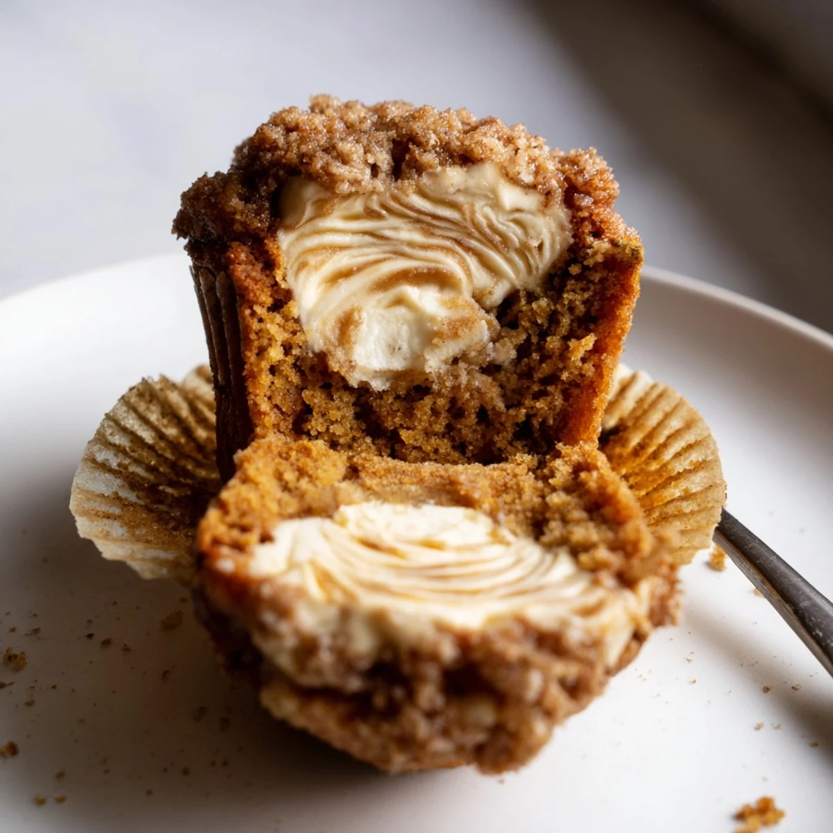 Delicious Chai Latte Muffin Cheesecake Cups topped with cinnamon sugar for extra flavor.  