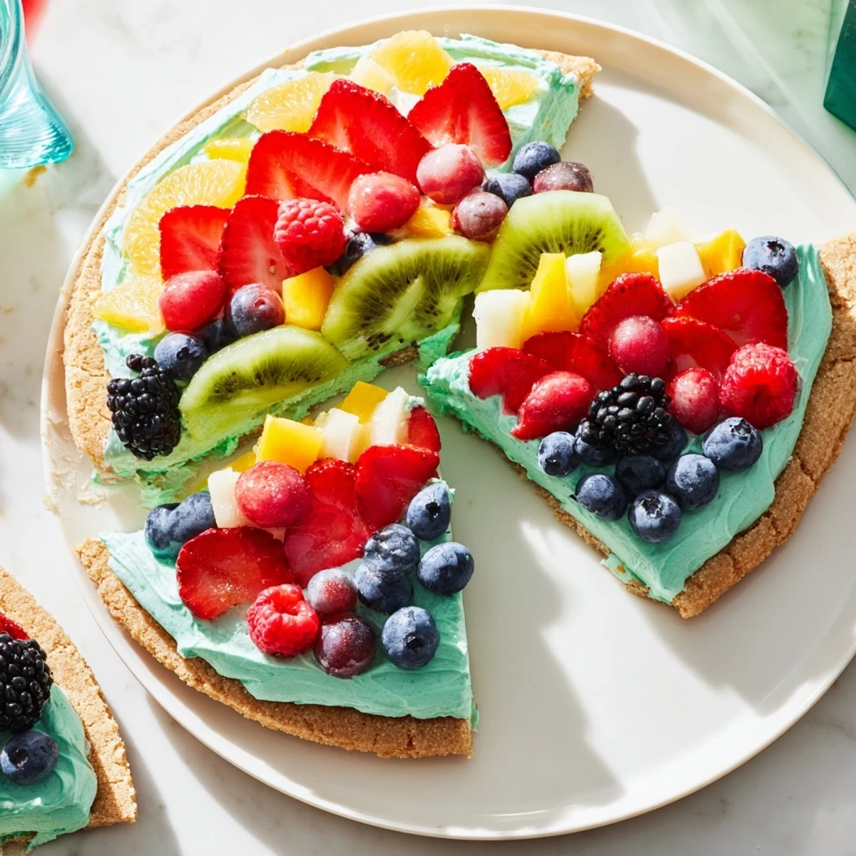 Under the Sea Fruit Pizza