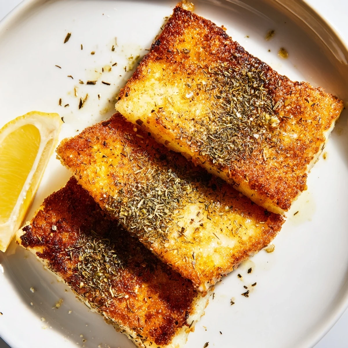 Golden, sizzling Greek Saganaki cheese appetizer, fried to a perfect crisp and drizzled with fresh lemon.