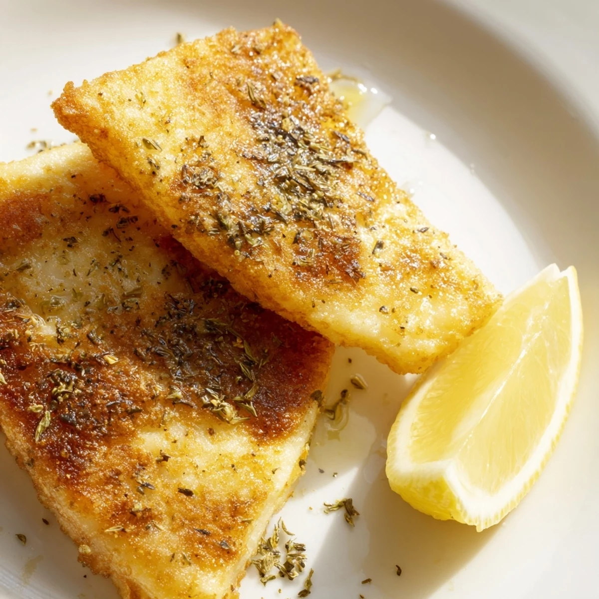 Melted and delicious Greek Saganaki cheese, served hot, flavored with oregano, and ready to enjoy now.