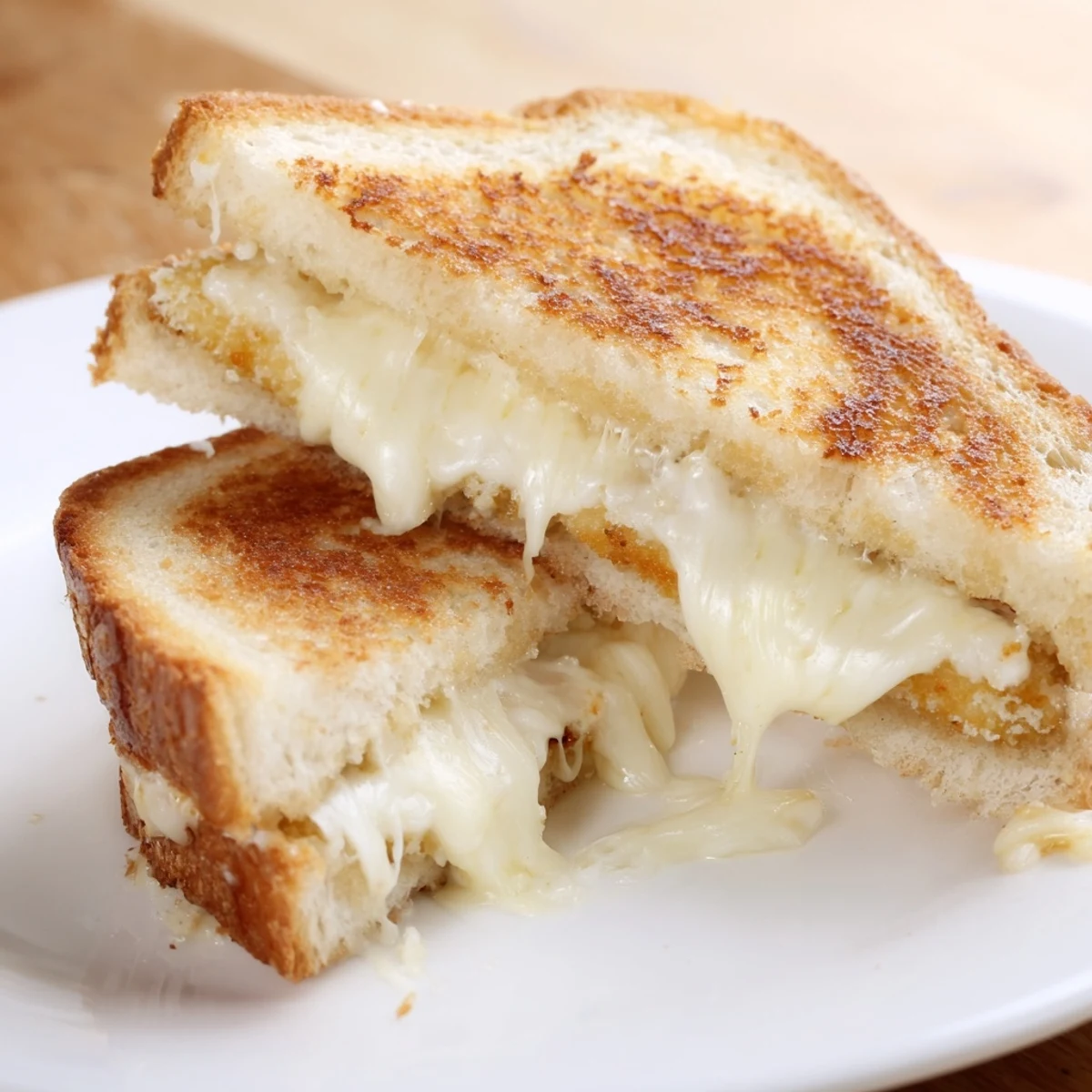 Perfectly grilled Mozzarella Stick Grilled Cheese, accompanied by dipping sauce, a delicious and easy lunch idea.