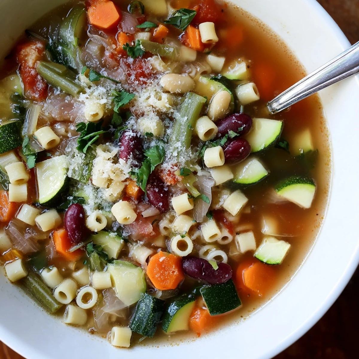 Classic Italian Minestrone Soup