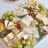Gold and Silver Cheese Board