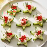 Cucumber Dill Christmas Stars