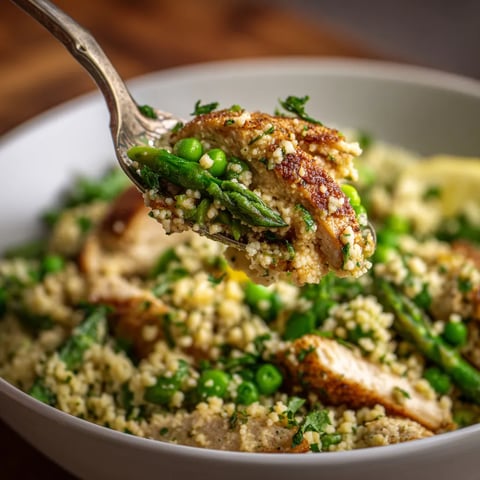 A fork is in a bowl of food.
