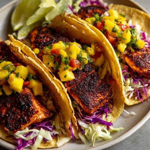 A plate of food with two tacos and a piece of meat.