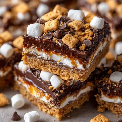 No-Bake S'mores Bars.
