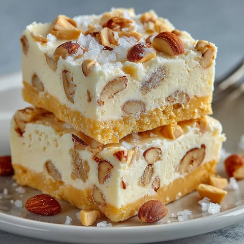 A slice of white chocolate peanut butter fudge.