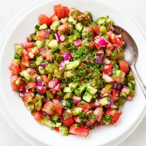 A colorful bowl filled with fresh Pickle De Gallo Salsa, ready for dipping and enjoying.