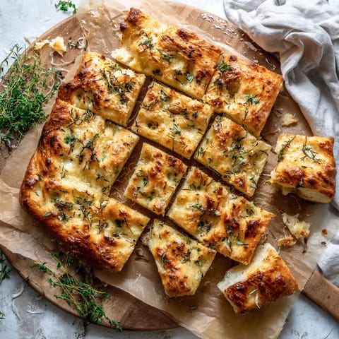 A wooden cutting board with a pizza on it.