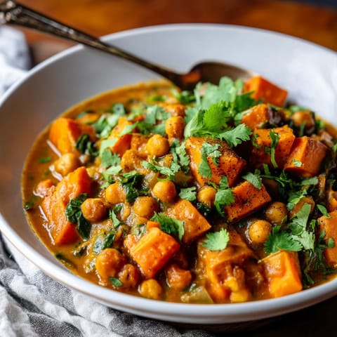 A bowl of food with a spoon in it.