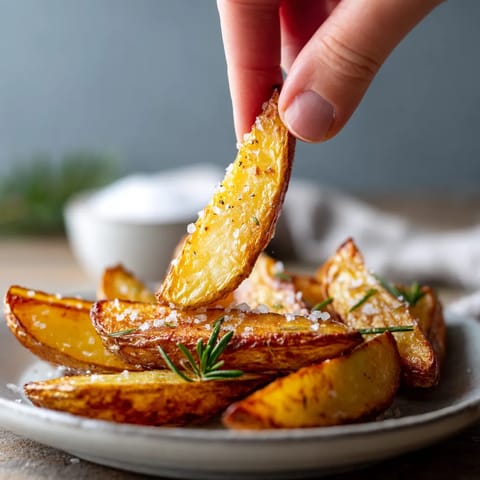 A hand holding a piece of food.