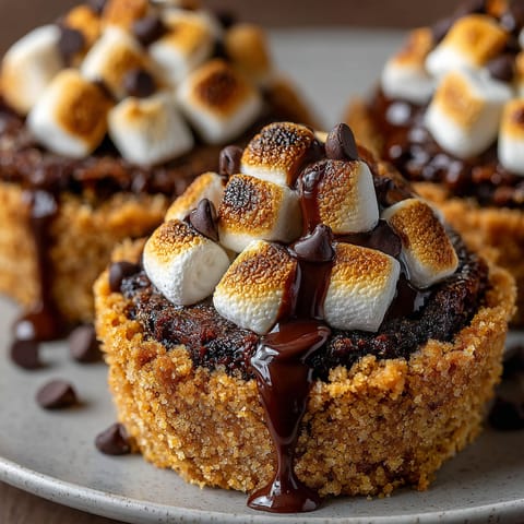 A close up of a chocolate covered marshmallow.