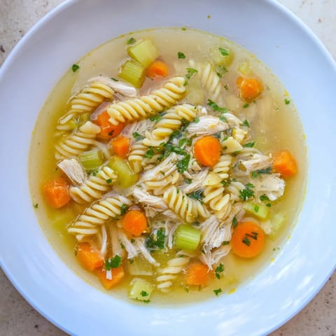 Crockpot Chicken Noodle Soup