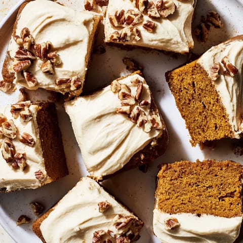 Pumpkin Bars Brown Sugar Frosting