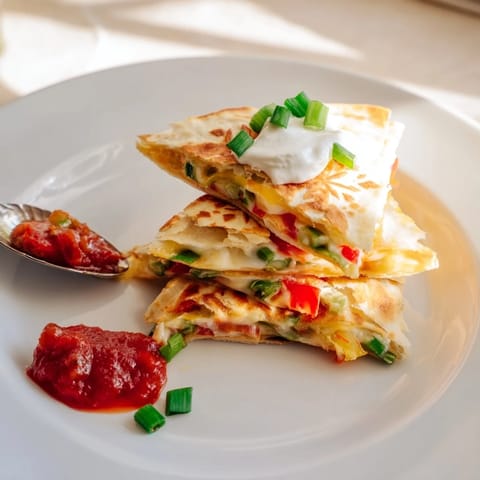 Warm and melty Express Snowflake Quesadillas, perfect for a quick, fun snack or family supper.