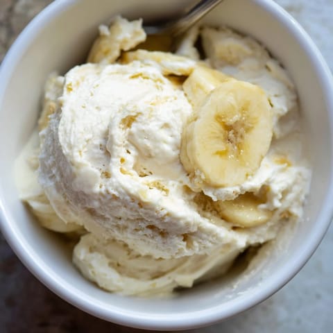 Creamy Banana Frozen Treat