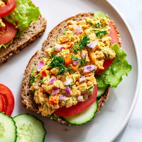 Easy Chickpea Salad Sandwich