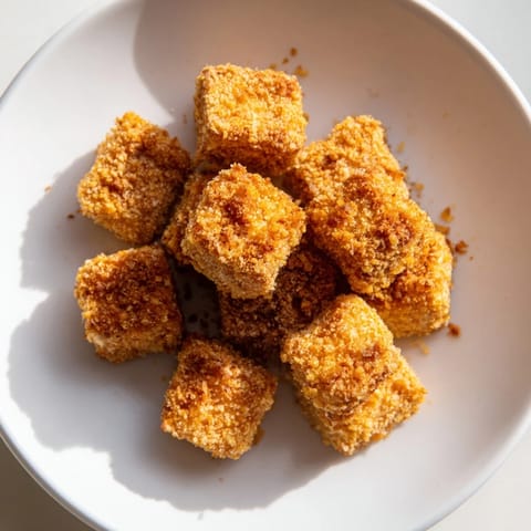 Golden Crispy Tofu Nuggets