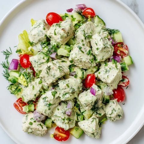 Avocado Ranch Chicken Salad