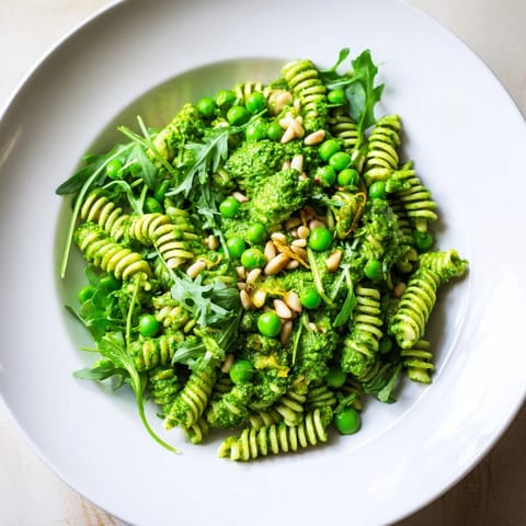 Spring Green Pesto Pasta
