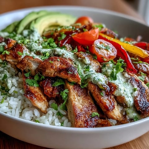 Skinny Chicken Fajita Bowls #1350