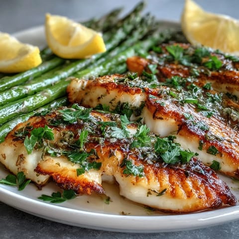 Lemon Herb Tilapia Dinner #1366