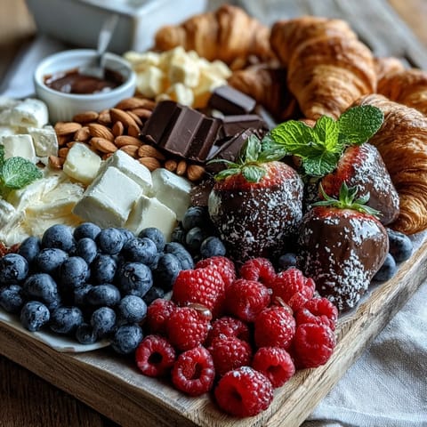 Galentines Brunch Berry Board #1379