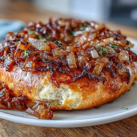 Sourdough Onion Bagels #1387