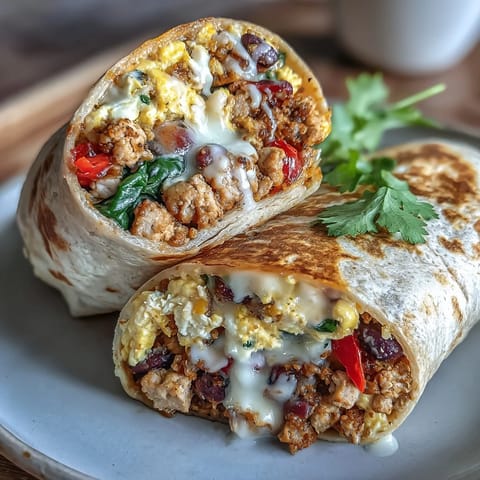 High Protein Breakfast Burritos #1445