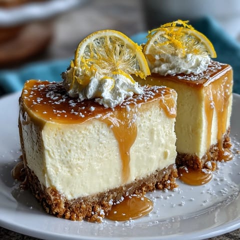 Limoncello cheesecake bars with graham cracker crust, creamy citrus dessert with bright lemon zest, perfect for summer gatherings or elegant brunches.  