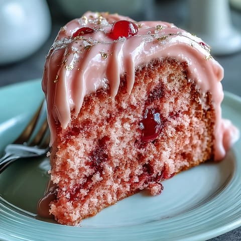 Blush-pink Bridal Shower Rosé Velvet Cake with elegant gold drip.