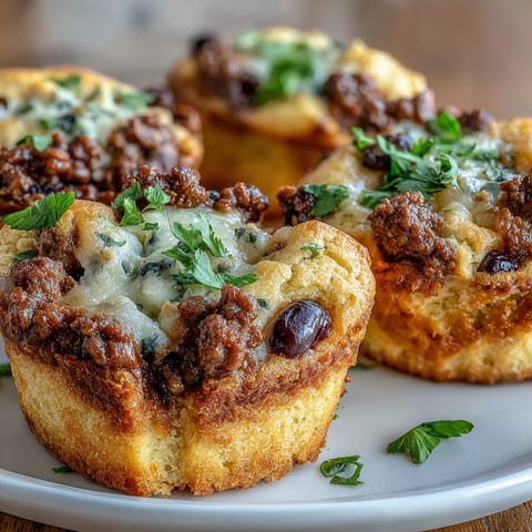 Fluffy Cornbread Taco Muffins, a savory Tex-Mex bite perfect for any meal.