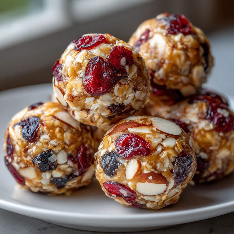 A plate of food with a red and white color scheme.