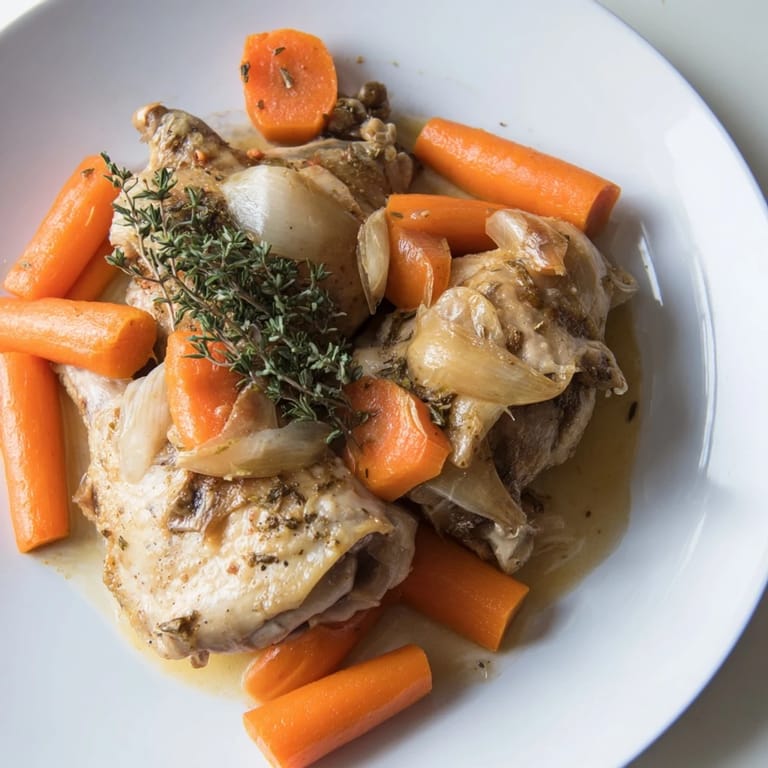 Golden-browned Georgia Pot Roast Chicken, the Southern classic, served fresh with a rich, savory gravy.