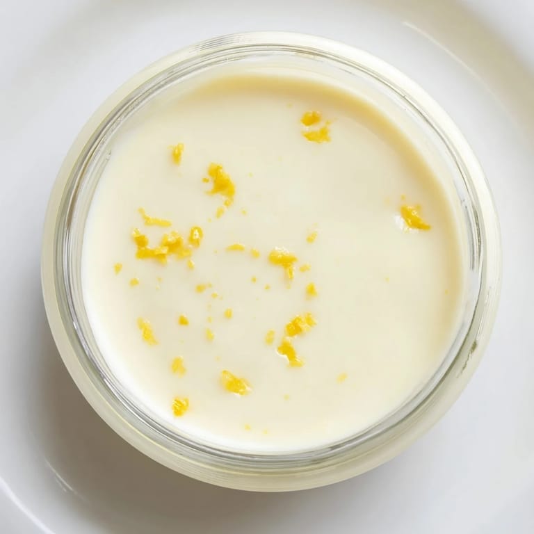 Tangy 3-Ingredient Lemon Posset served in glass ramekins, perfectly chilled and ready to enjoy with a hint of lemon zest.