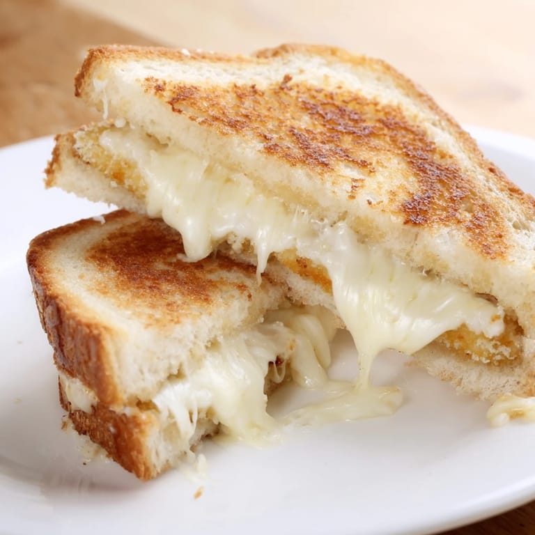 Perfectly grilled Mozzarella Stick Grilled Cheese, accompanied by dipping sauce, a delicious and easy lunch idea.