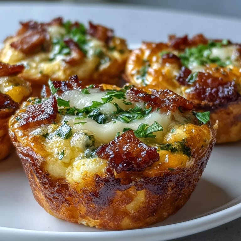 Twelve savory Breakfast Egg Muffins cooling on a wire rack, perfect for meal-prepping a healthy breakfast.