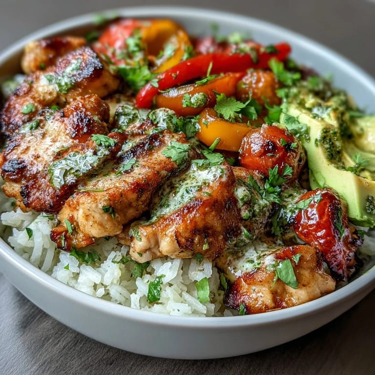 Skinny chicken fajita meal prep bowls featuring tender chicken, sautéed peppers, and zesty cilantro-lime rice—perfect for nutritious weekday meals.