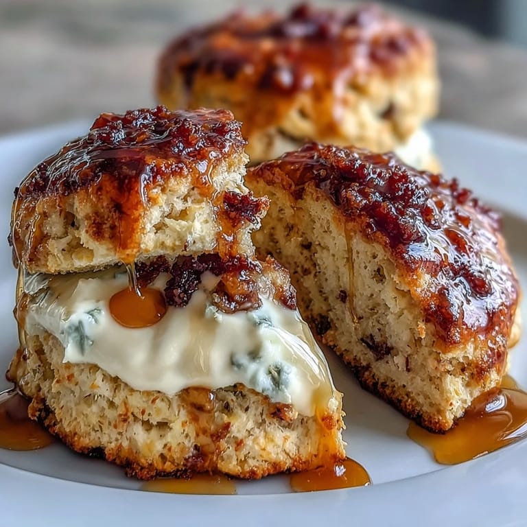 Buttery, tender scones lightly sweetened with dandelion honey, topped with luscious clotted cream—perfect for spring brunches.